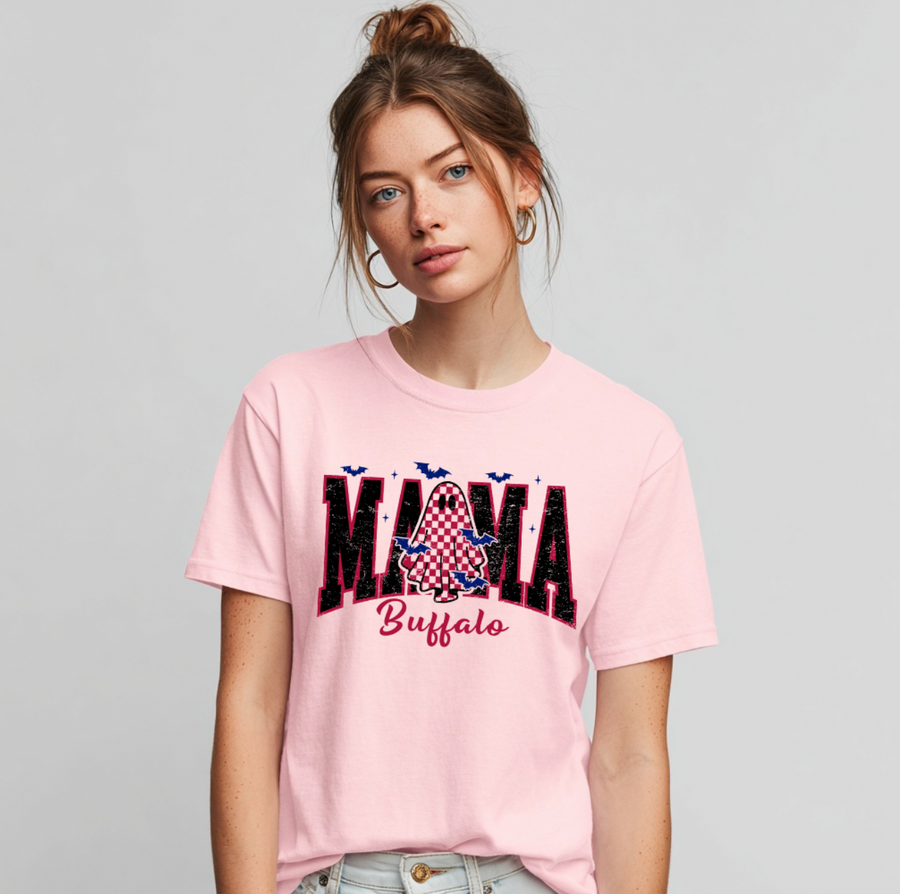 Spooky Buffalo Mama Unisex T-shirt