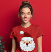 Crochet Santa Unisex T-shirt