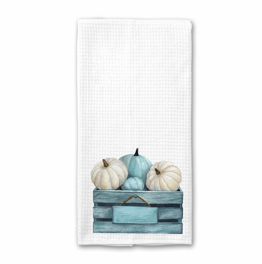 Farmhouse Pumpkins Kitchen Towel
