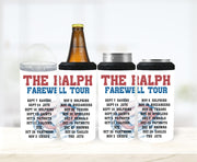 The Farewell Ralph Stadium Tour 4 in 1 Koozie & Tumbler