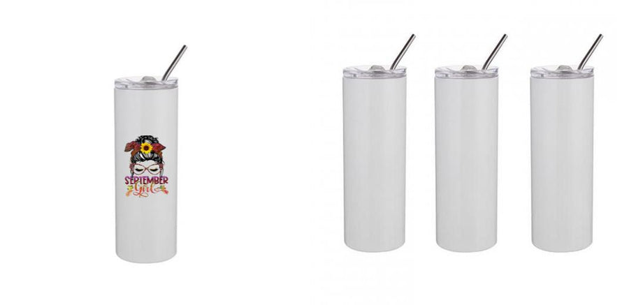 20oz Skinny Tumbler - Design Your Own (Full Print Option)