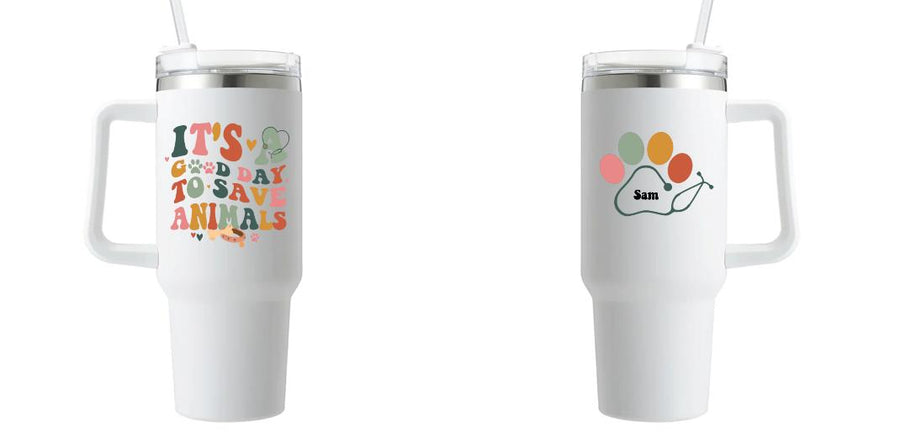 40oz Mug with Handle - Design Your Own