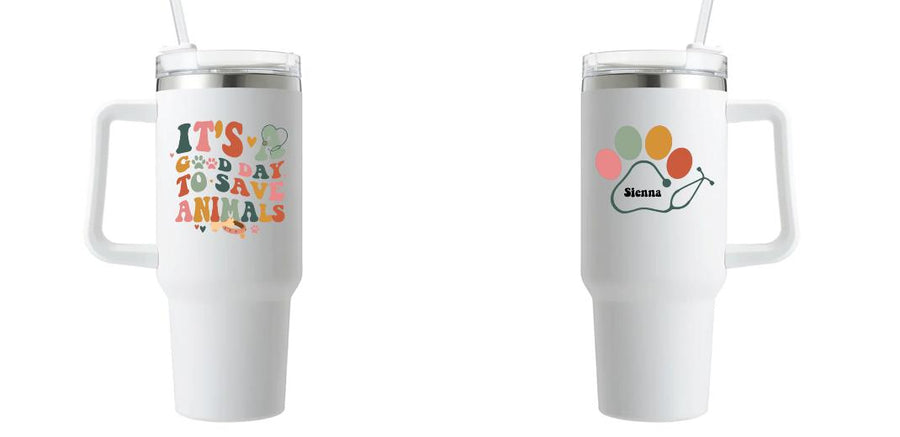 40oz Mug with Handle - Design Your Own