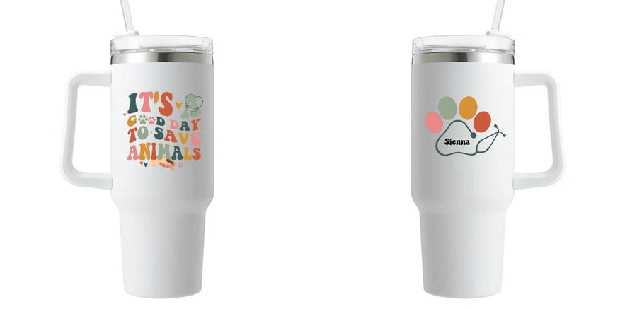 40oz Mug with Handle - Design Your Own