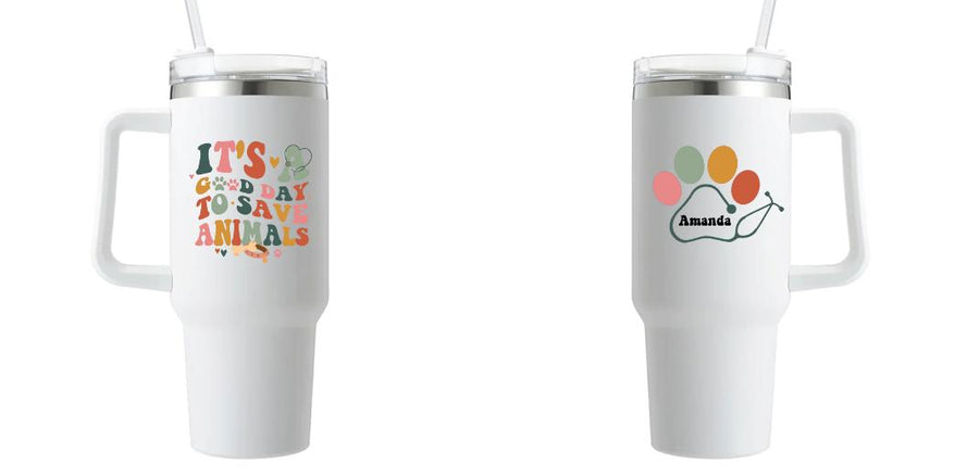 40oz Mug with Handle - Design Your Own