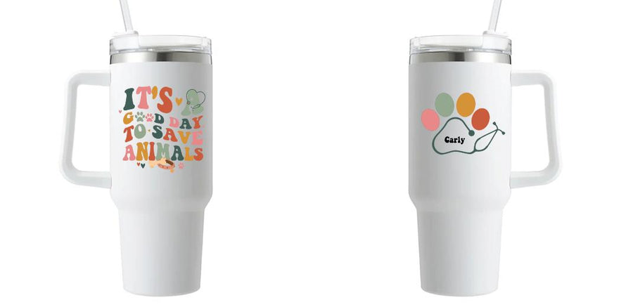 40oz Mug with Handle - Design Your Own