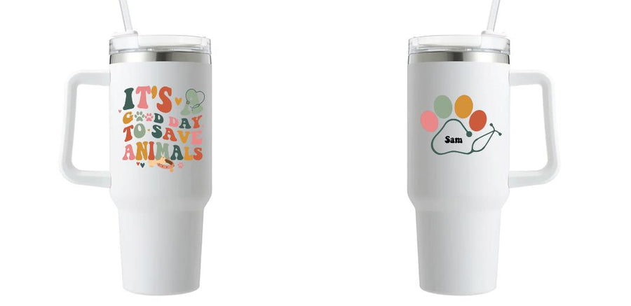 40oz Mug with Handle - Design Your Own