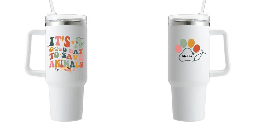 40oz Mug with Handle - Design Your Own