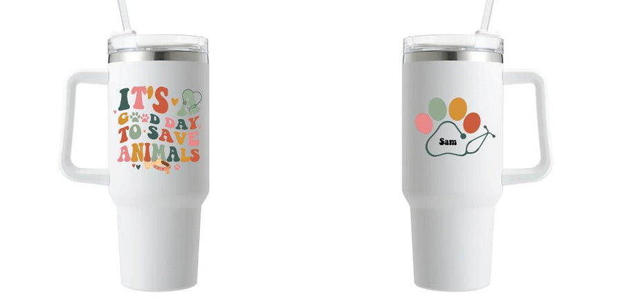 40oz Mug with Handle - Design Your Own