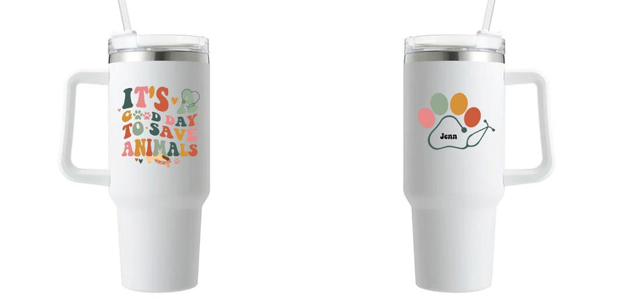 40oz Mug with Handle - Design Your Own