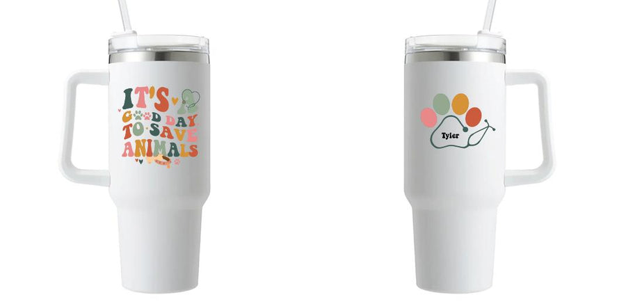 40oz Mug with Handle - Design Your Own