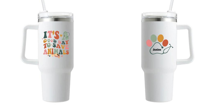 40oz Mug with Handle - Design Your Own