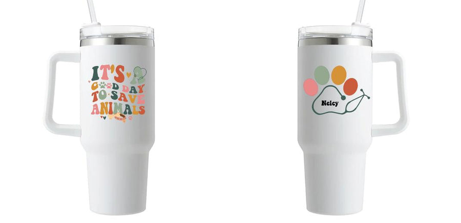 40oz Mug with Handle - Design Your Own