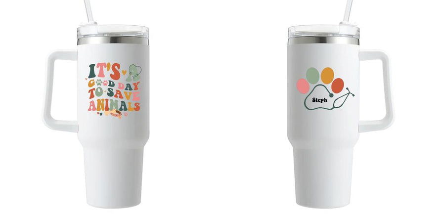 40oz Mug with Handle - Design Your Own