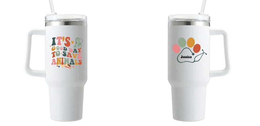 40oz Mug with Handle - Design Your Own