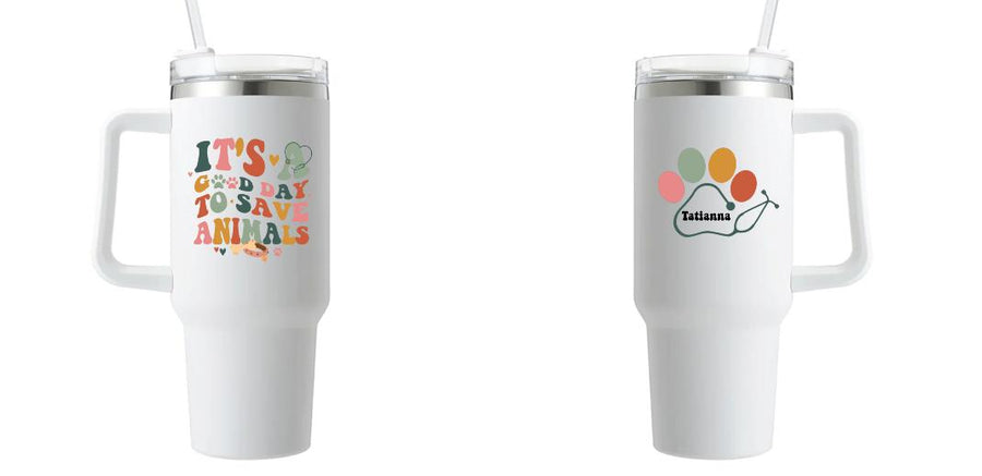 40oz Mug with Handle - Design Your Own