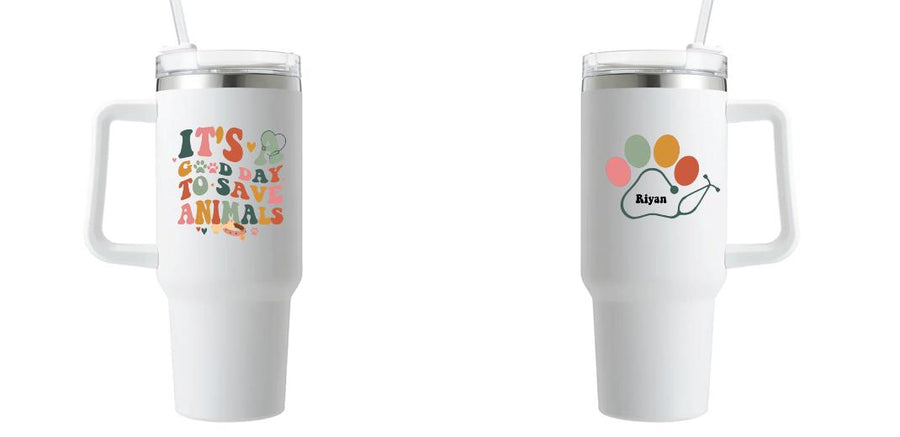 40oz Mug with Handle - Design Your Own