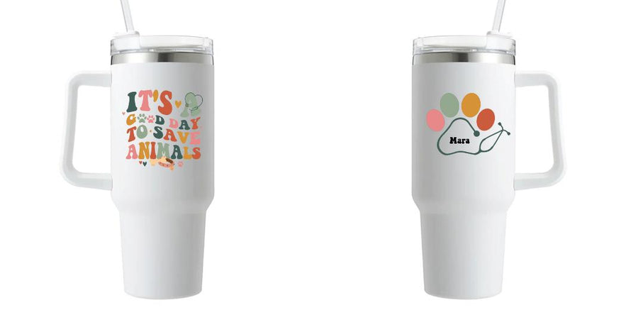 40oz Mug with Handle - Design Your Own