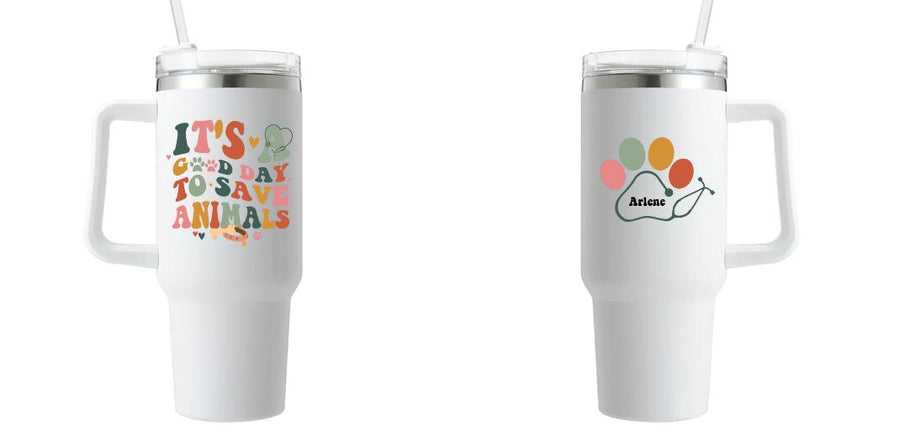 40oz Mug with Handle - Design Your Own