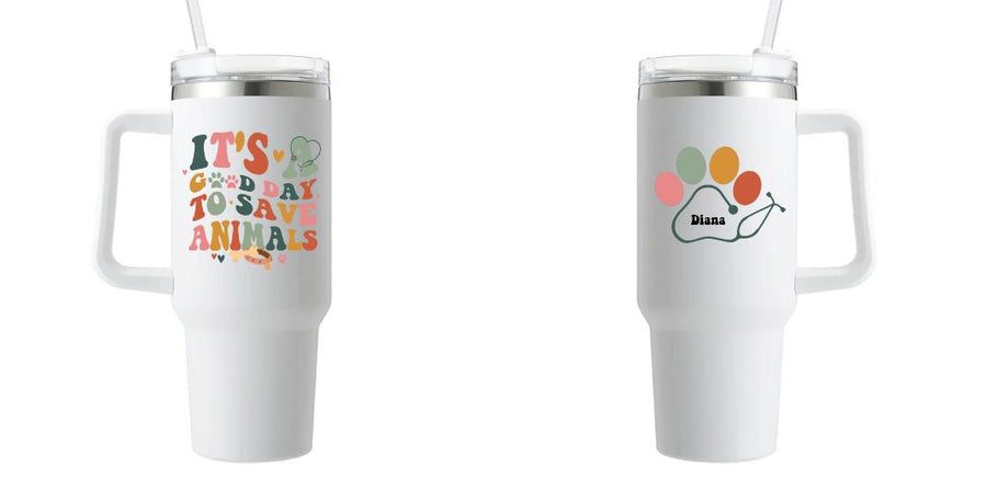 40oz Mug with Handle - Design Your Own
