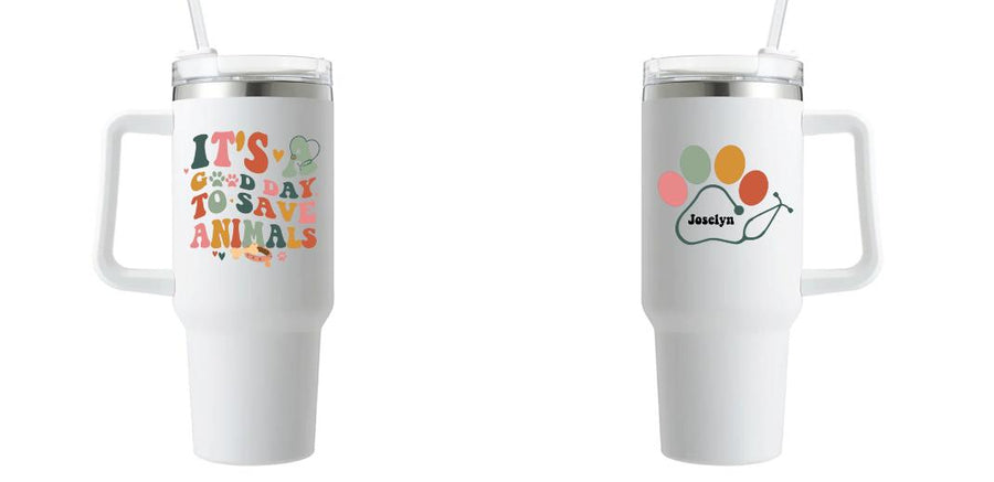 40oz Mug with Handle - Design Your Own