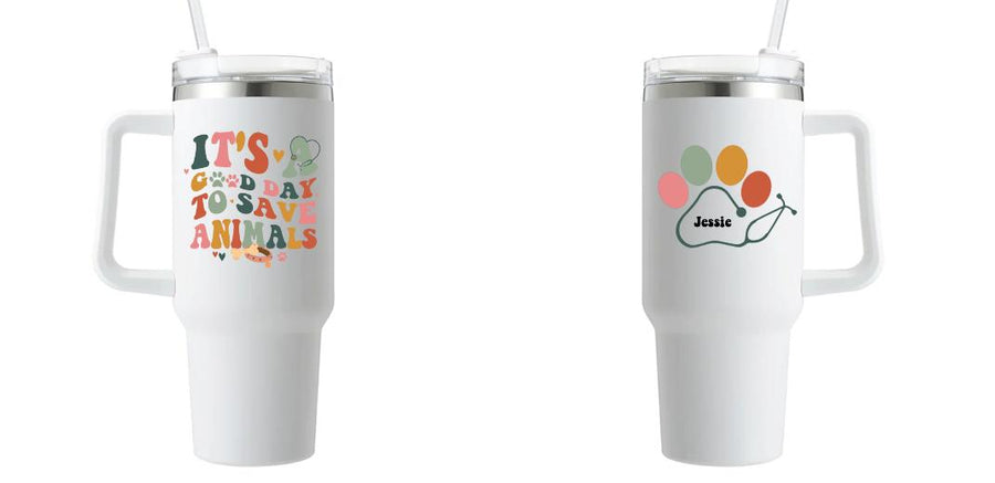 40oz Mug with Handle - Design Your Own