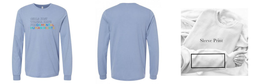 Long Sleeve T-Shirt - Design Your Own