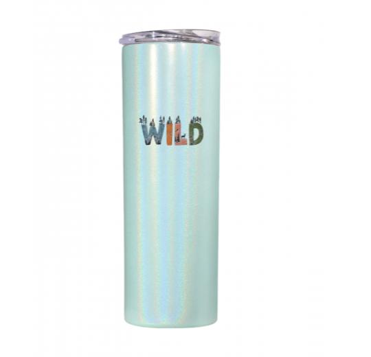 20oz Shimmer Skinny Tumbler --- Design Your Own