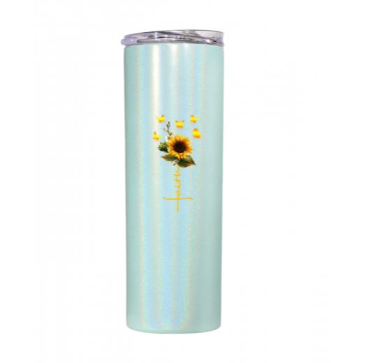 20oz Shimmer Skinny Tumbler --- Design Your Own