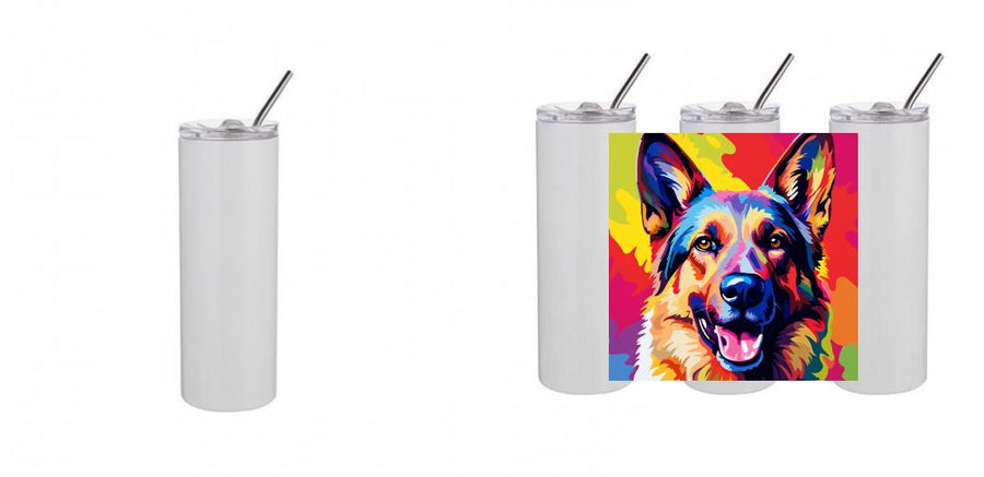 20oz Skinny Tumbler - Design Your Own (Full Print Option)