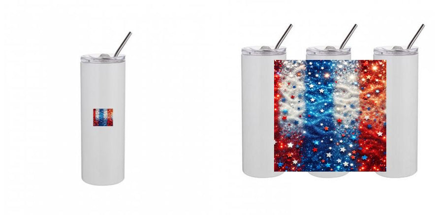 20oz Skinny Tumbler - Design Your Own (Full Print Option)