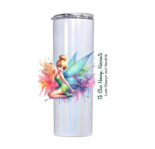 20oz Shimmer Skinny Tumbler --- Design Your Own