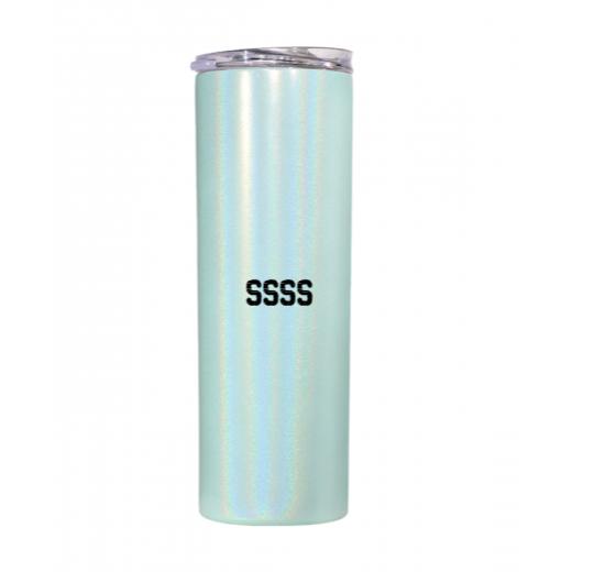 20oz Shimmer Skinny Tumbler --- Design Your Own