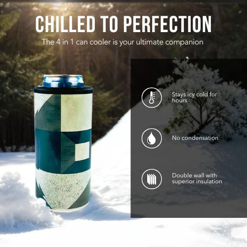 4 In 1 Can Cooler - Design Your Own