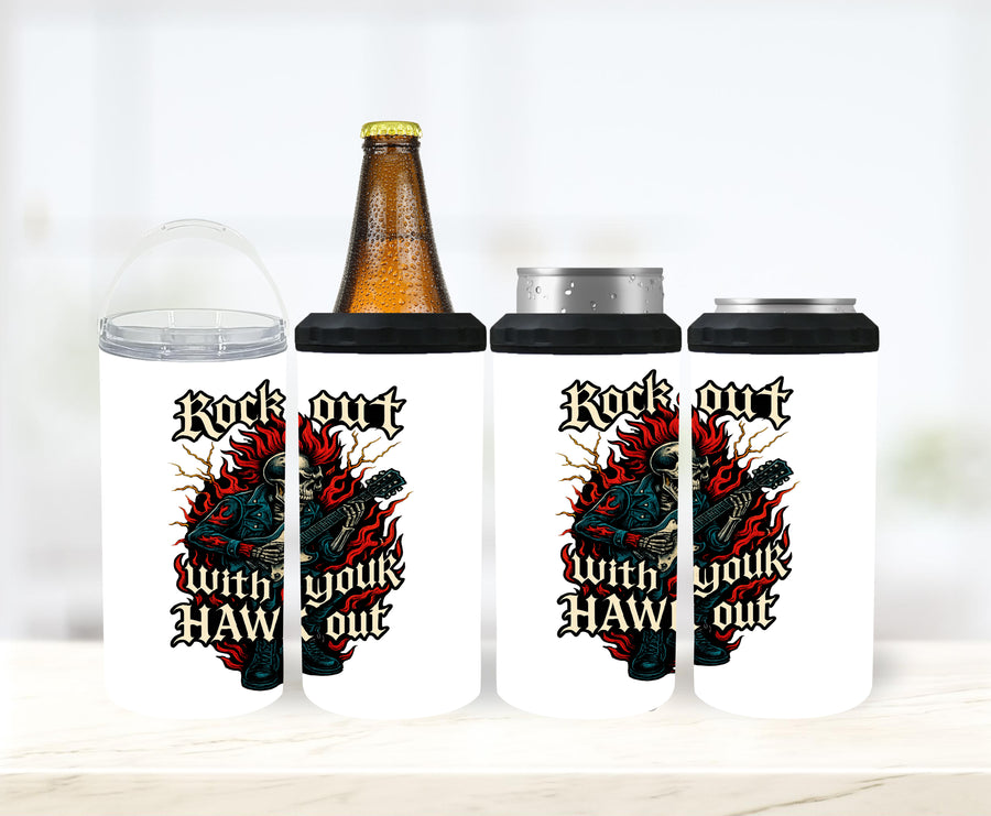 Rock Out 4 in 1 Koozie & Tumbler