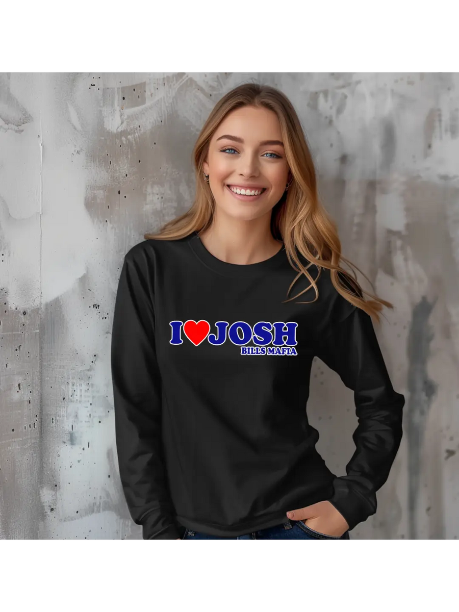 I Love Josh Unisex Long Sleeve Shirt