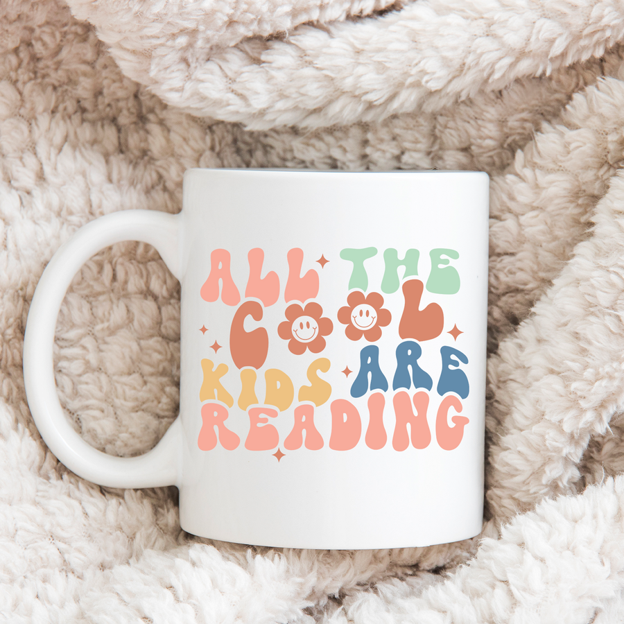 All The Cool Kids Are Reading 15oz Mug
