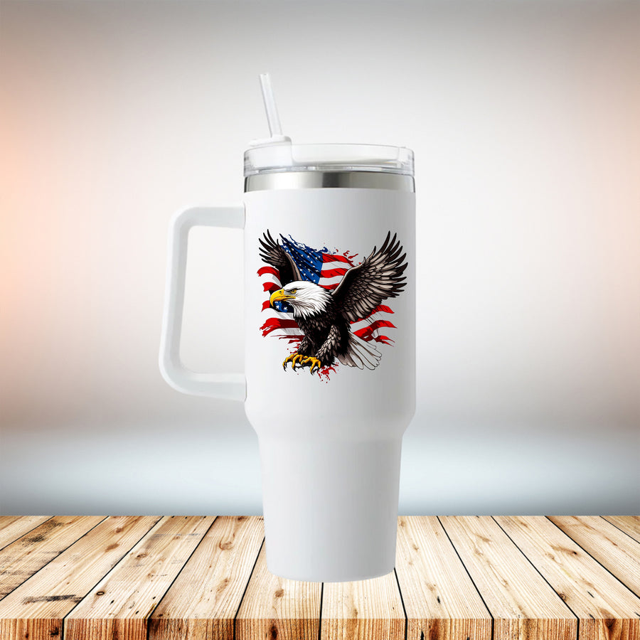 American Eagle 40oz Travel Mug