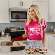 Holly Dolly Christmas Unisex T-shirt