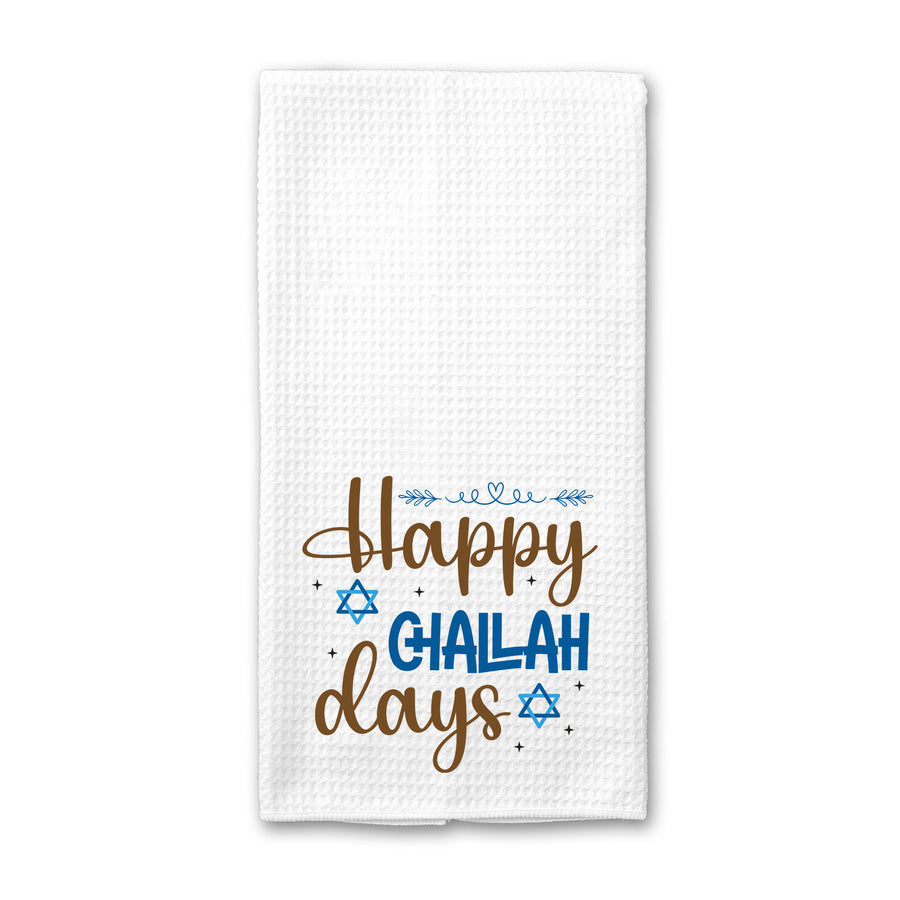 Happy Challah Days Kitchen Towel