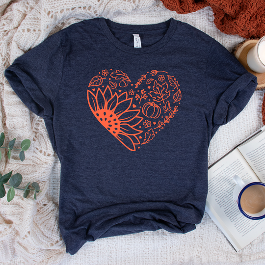 Autumn Heart Unisex T-shirt