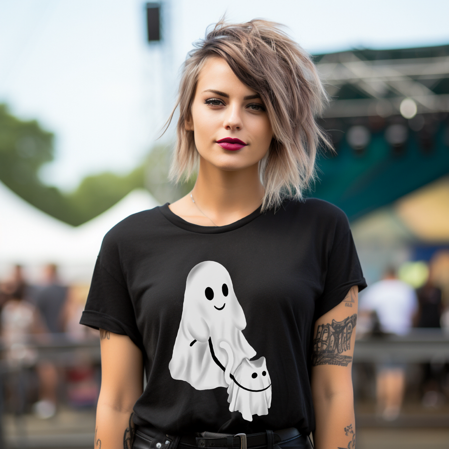 Ghost Cat - Unisex T-shirt