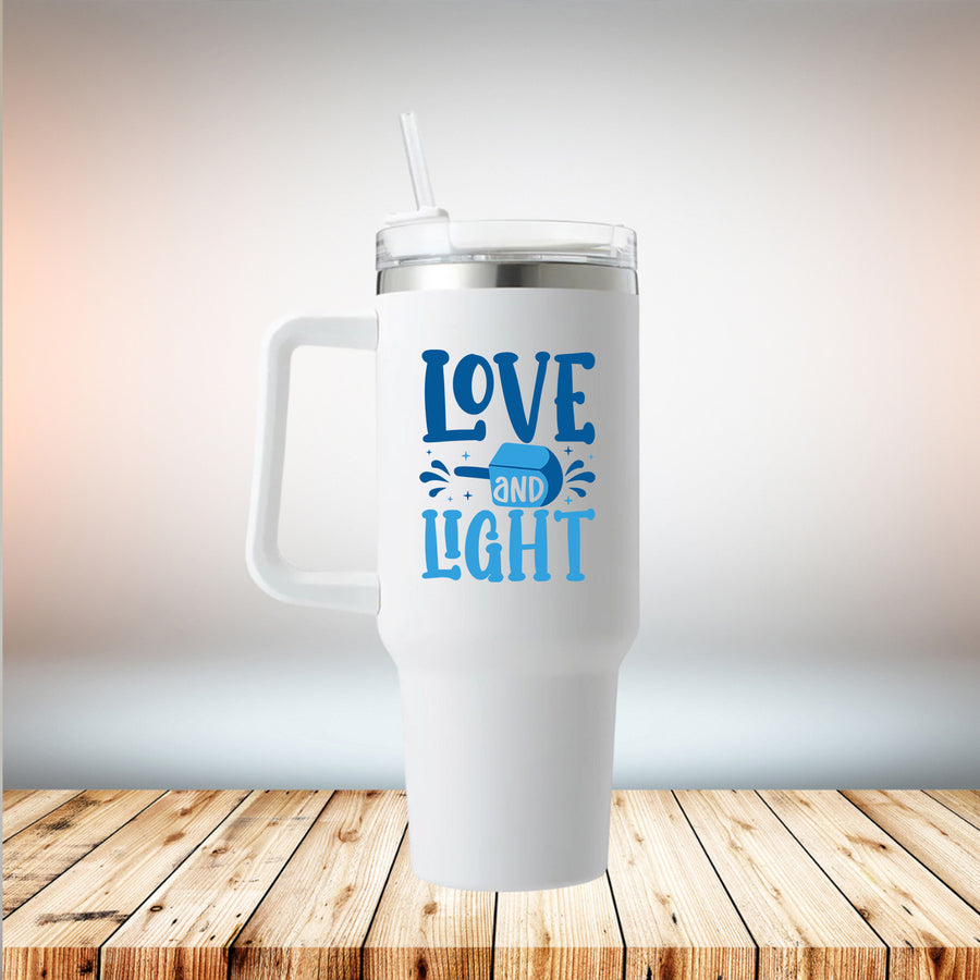 Love and Light 40oz Travel Mug
