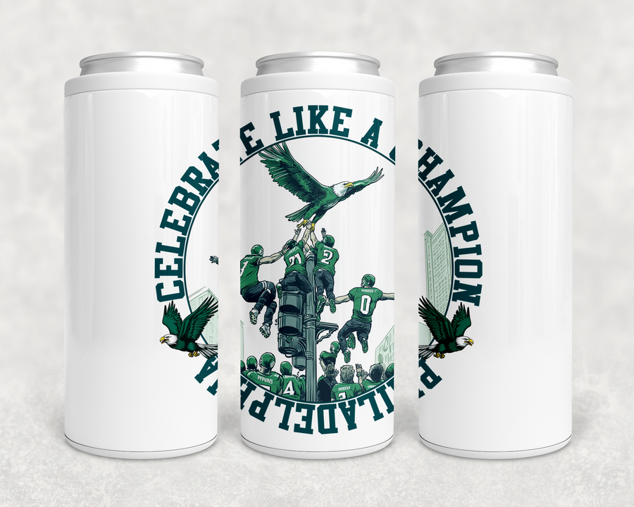 Philadelphia Celebrate Like a Champion Can Cooler