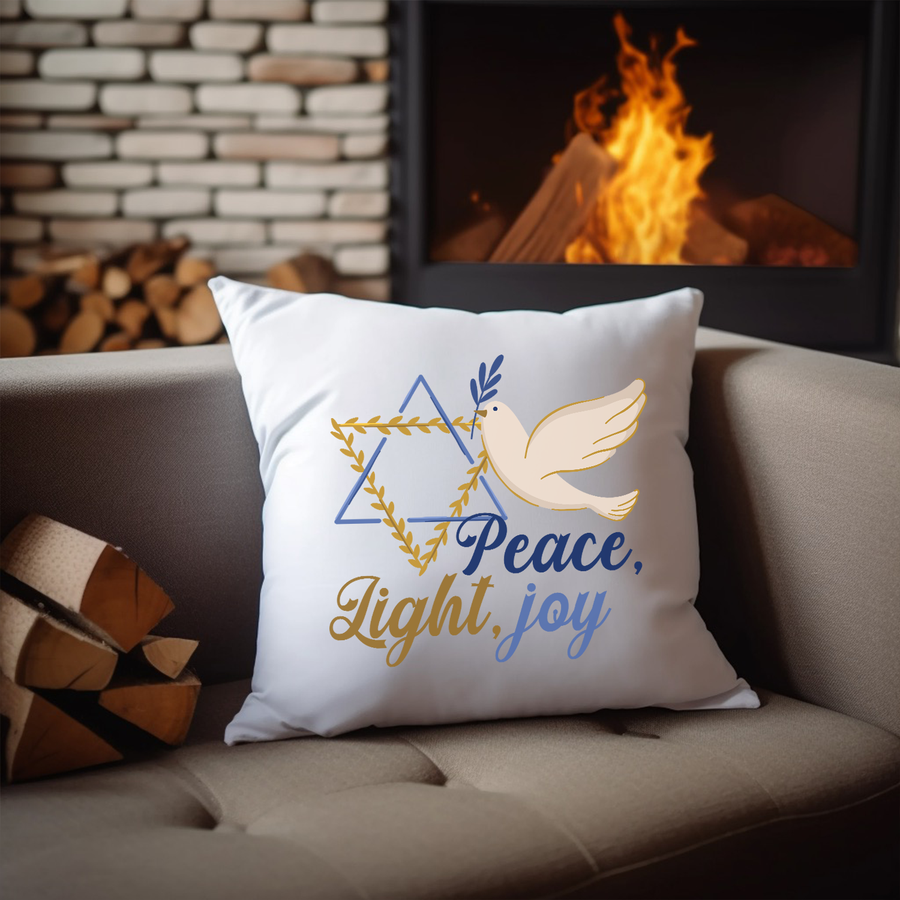 Peace Light and Joy Pillow Case