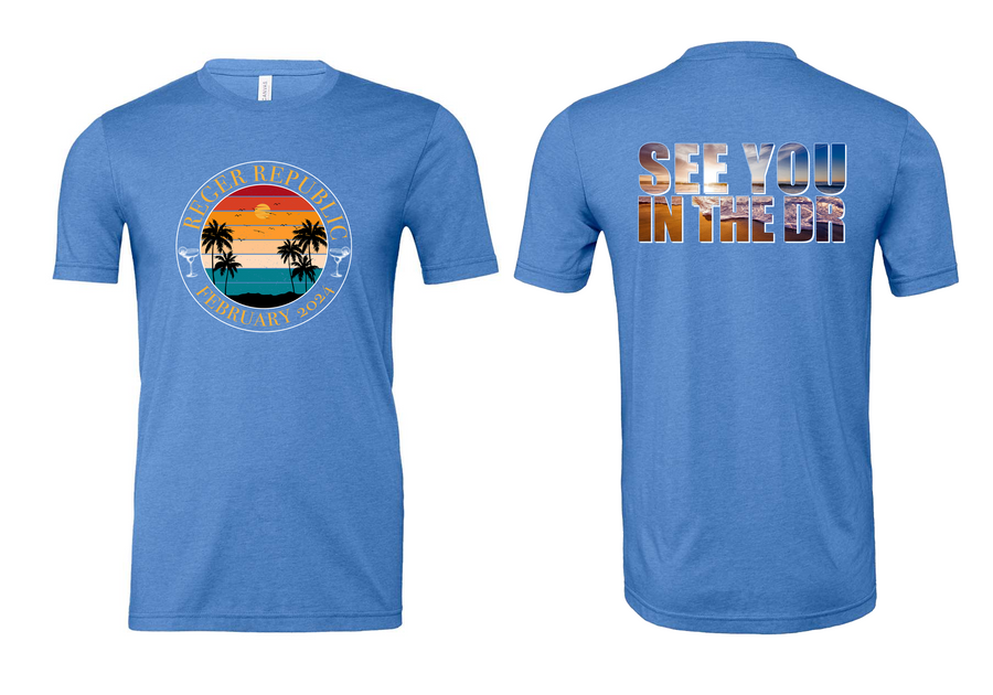 Reger Republic Front and Back Print Unisex T-shirt