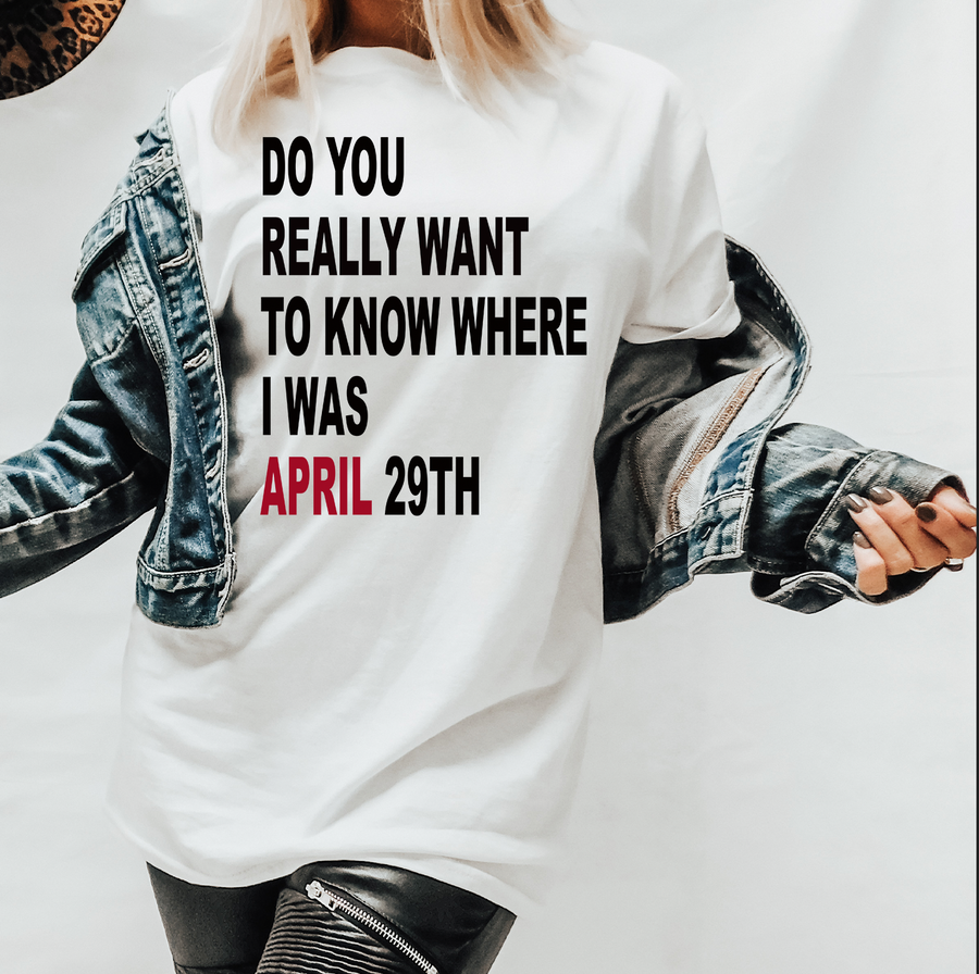 April 29th Unisex T-shirt