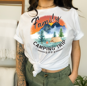 Family Camping Trip Unisex T-shirt