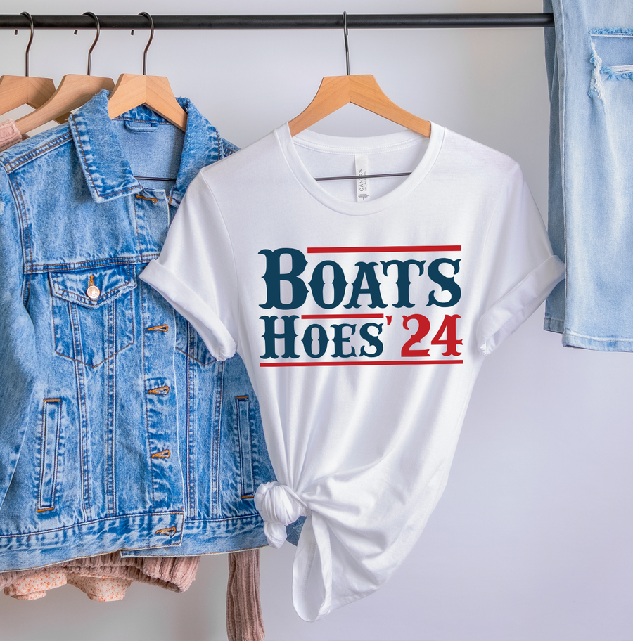 Boats and Hoes 2024 Unisex T-shirt