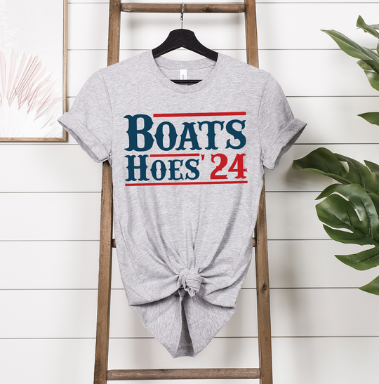 Boats and Hoes 2024 Unisex T-shirt